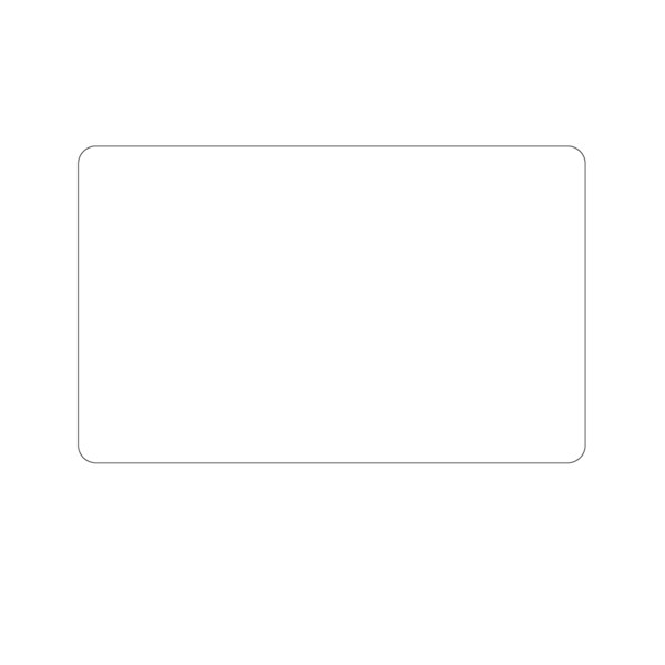 Intravenous Bag Label, Thermal Transfer 2-1/2" x 4" White